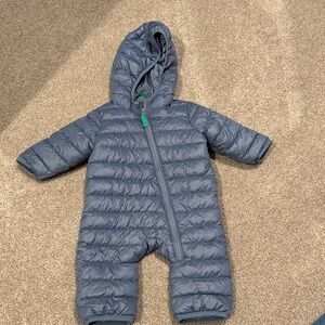 Primary Blue Puffer Kids Jacket